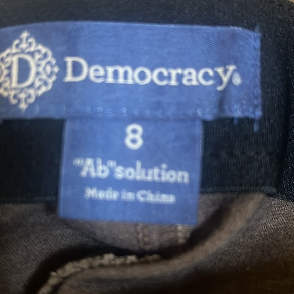 Democracy Ginger Snap Ab Solutions Ankle Pant - Picture 2 of 8